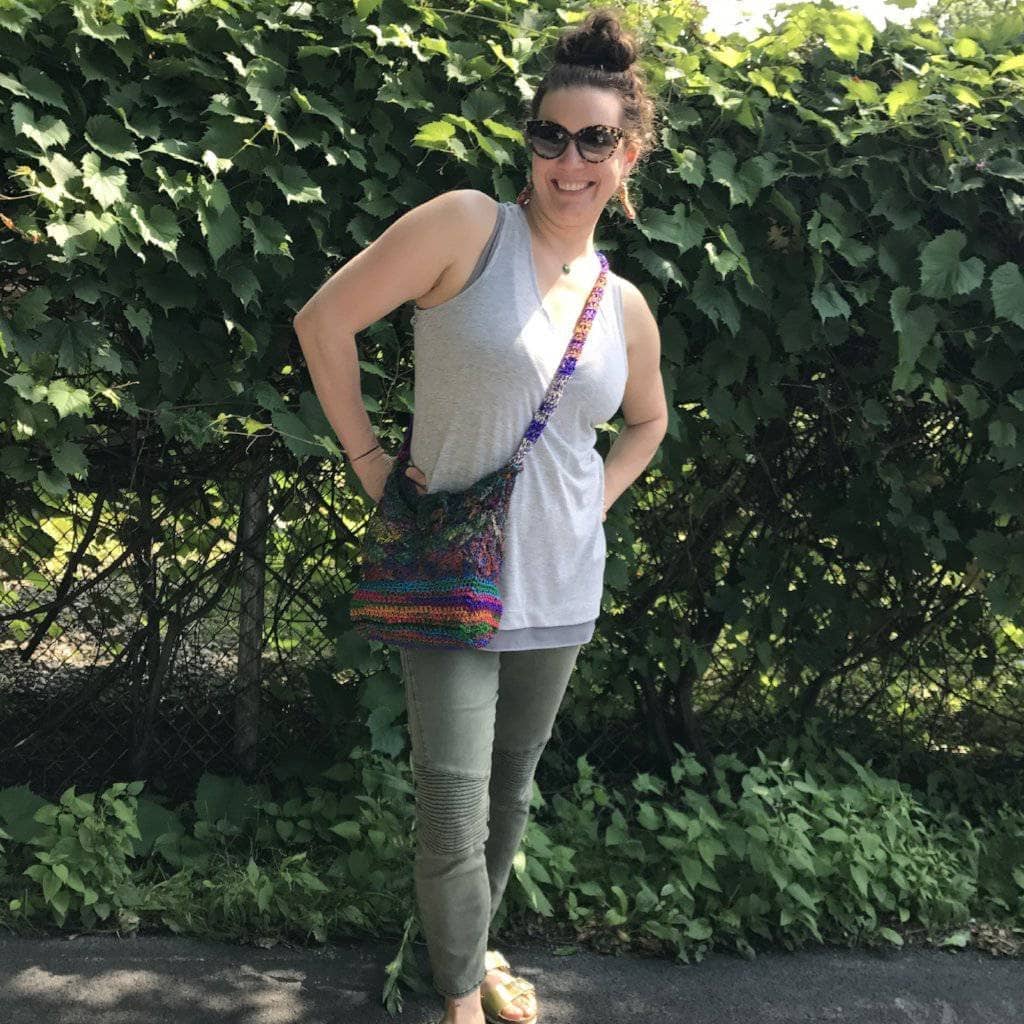 Shells and Stripes Purse Crochet Kit