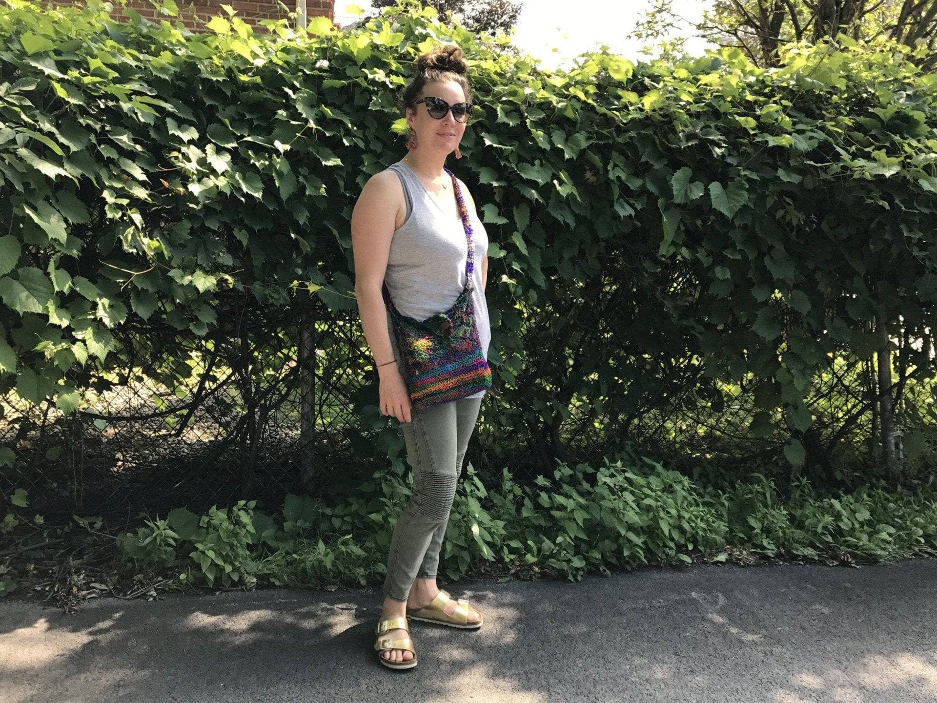 Shells and Stripes Crochet Purse Pattern - DIY Handbag Project