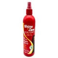 Bottle of Shine 'n Jam Magic Fingers Braid Spray for hair maintenance.