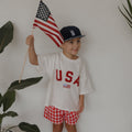 Child Cotton Tee | USA