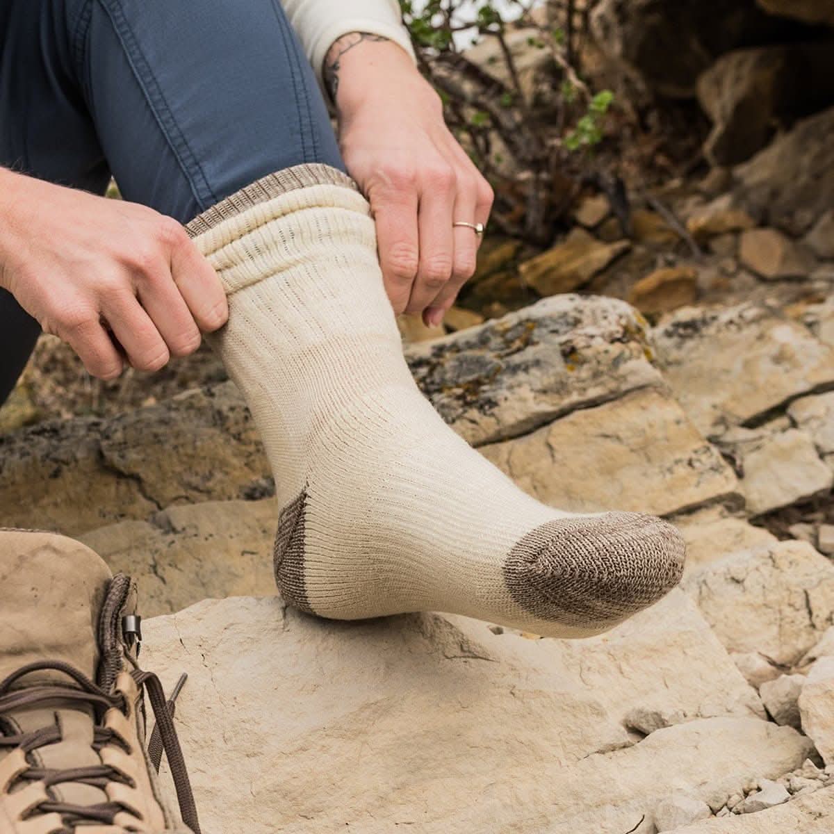 Midweight Hiker Socks - Versatile Durable Trail Knit Socks