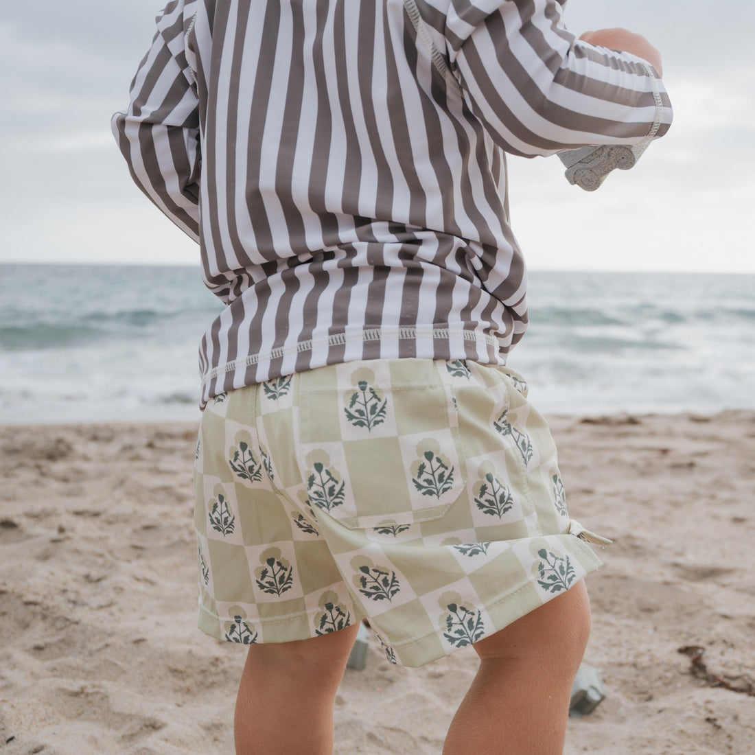 Child Board Short | Marigold Check