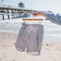 Men's Board Short | Olive Stripe