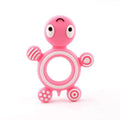 Turtle Food Grade Silicone Baby Teether for Gum Relief