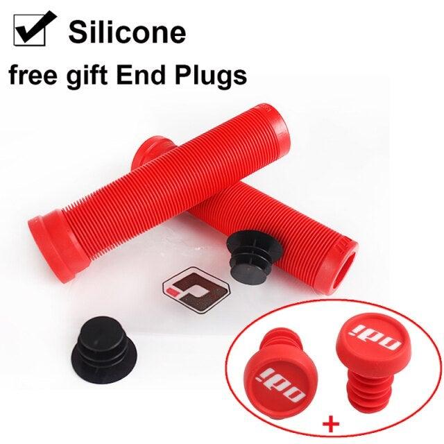 Silicone Foam Bicycle Grips with Ergonomic Memory Foam Design