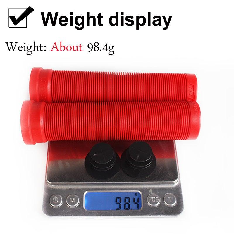 Silicone Foam Bicycle Grips with Ergonomic Memory Foam Design