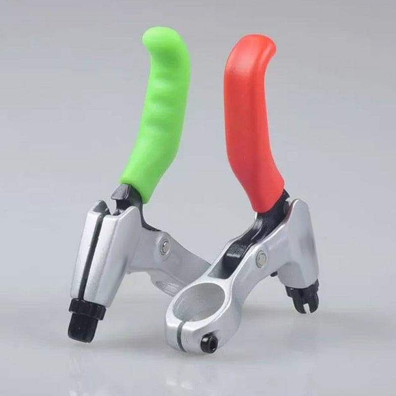 Anti-Slip Silicone Bike Brake Lever Grips – Shock-Absorbing Protector