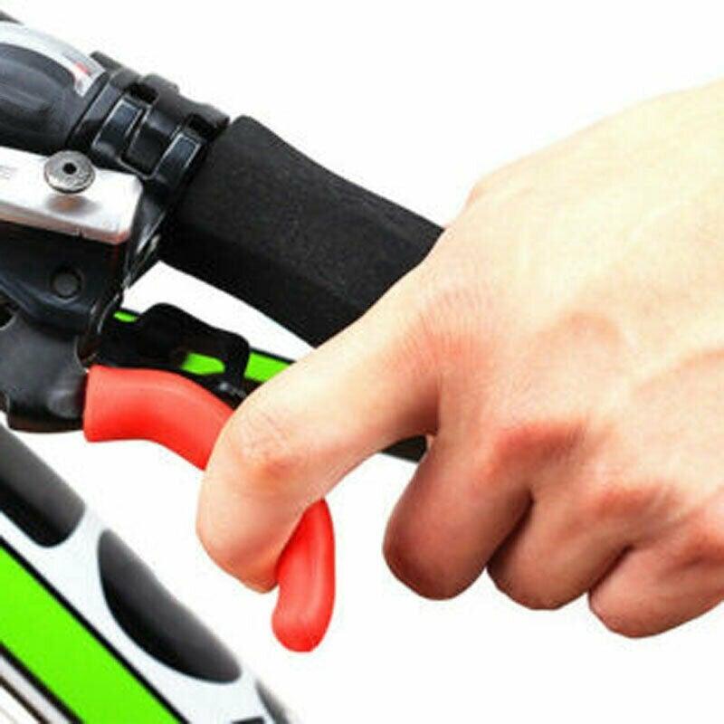 Anti-Slip Silicone Bike Brake Lever Grips – Shock-Absorbing Protector