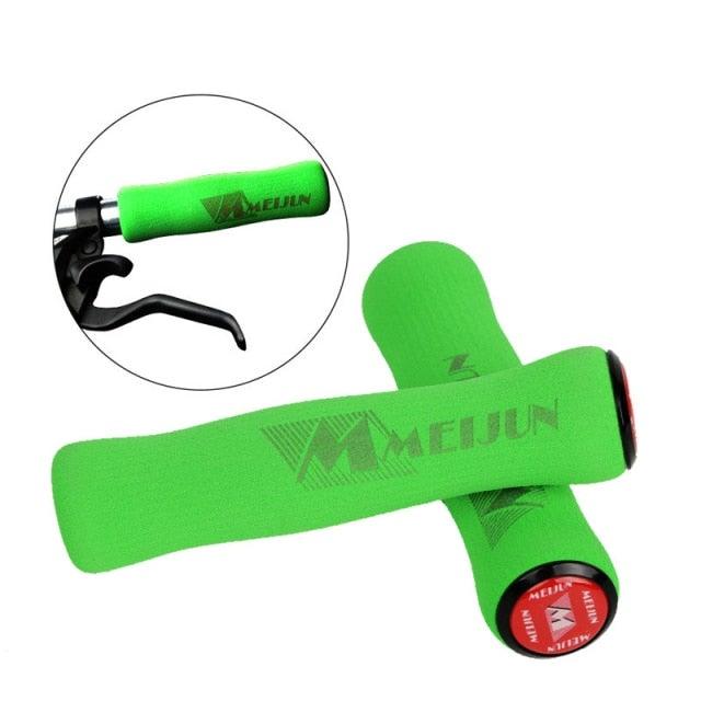 Ultralight Silicone Bike Handlebar Grips Shock-Absorbent Sponge