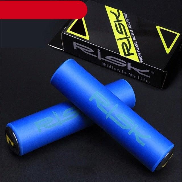 Ultralight Silicone Bike Handlebar Grips Shock-Absorbent Sponge
