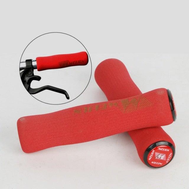 Ultralight Silicone Bike Handlebar Grips Shock-Absorbent Sponge