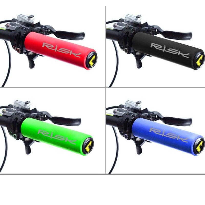 Ultralight Silicone Bike Handlebar Grips Shock-Absorbent Sponge