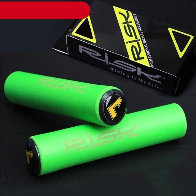 Ultralight Silicone Bike Handlebar Grips Shock-Absorbent Sponge