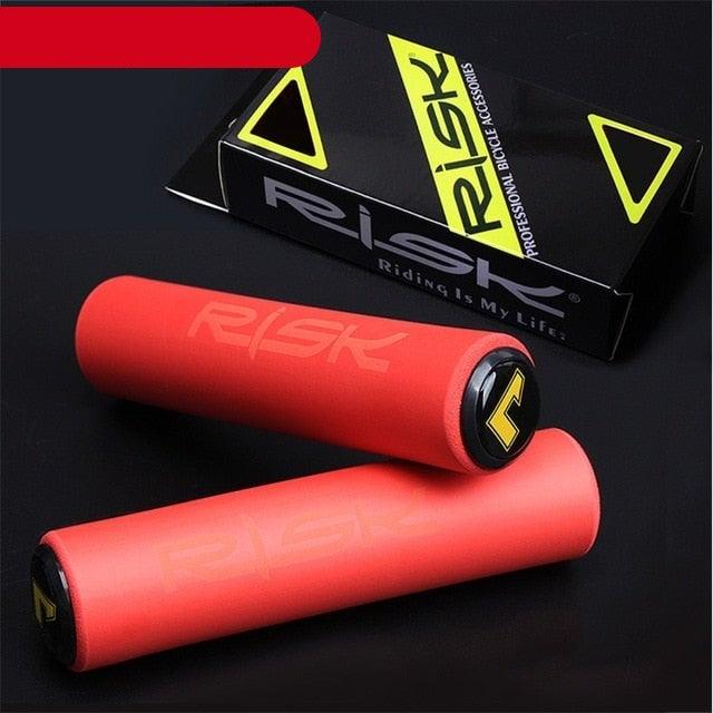 Ultralight Silicone Bike Handlebar Grips Shock-Absorbent Sponge