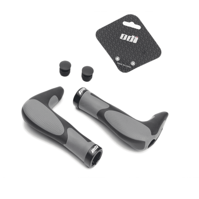 Ergonomic Silicone Mountain Bike Grips with Lock Ring