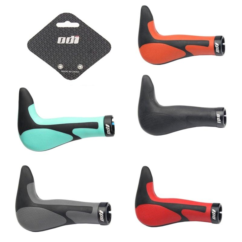 Ergonomic Silicone Mountain Bike Grips with Lock Ring