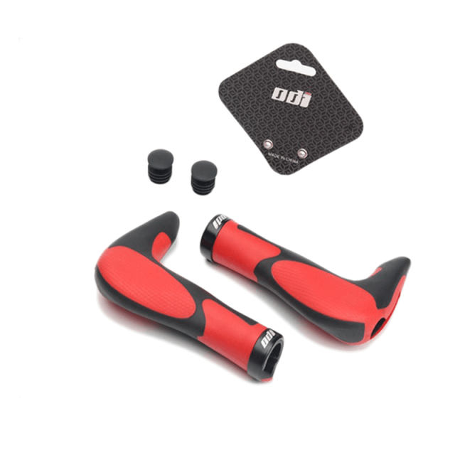 Ergonomic Silicone Mountain Bike Grips with Lock Ring