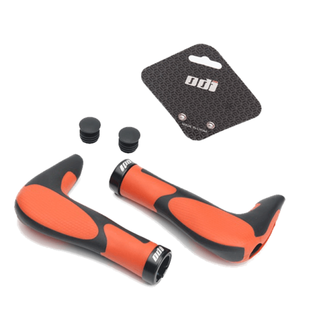Ergonomic Silicone Mountain Bike Grips with Lock Ring