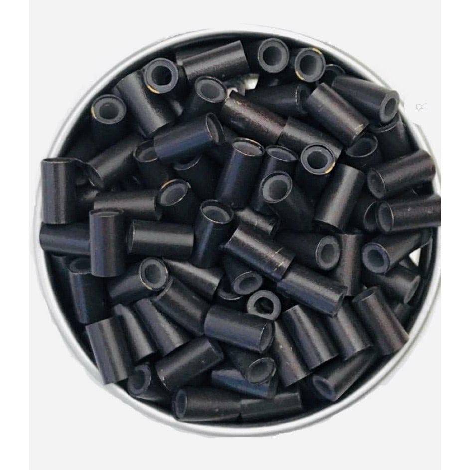 Silicone Tube Micro Rings for Hair Extensions 3.4 x 2.0 x 7.0 mm