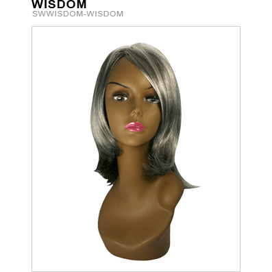 Wisdom Wig Silver Years Collection Natural Grey Hair Enhancement