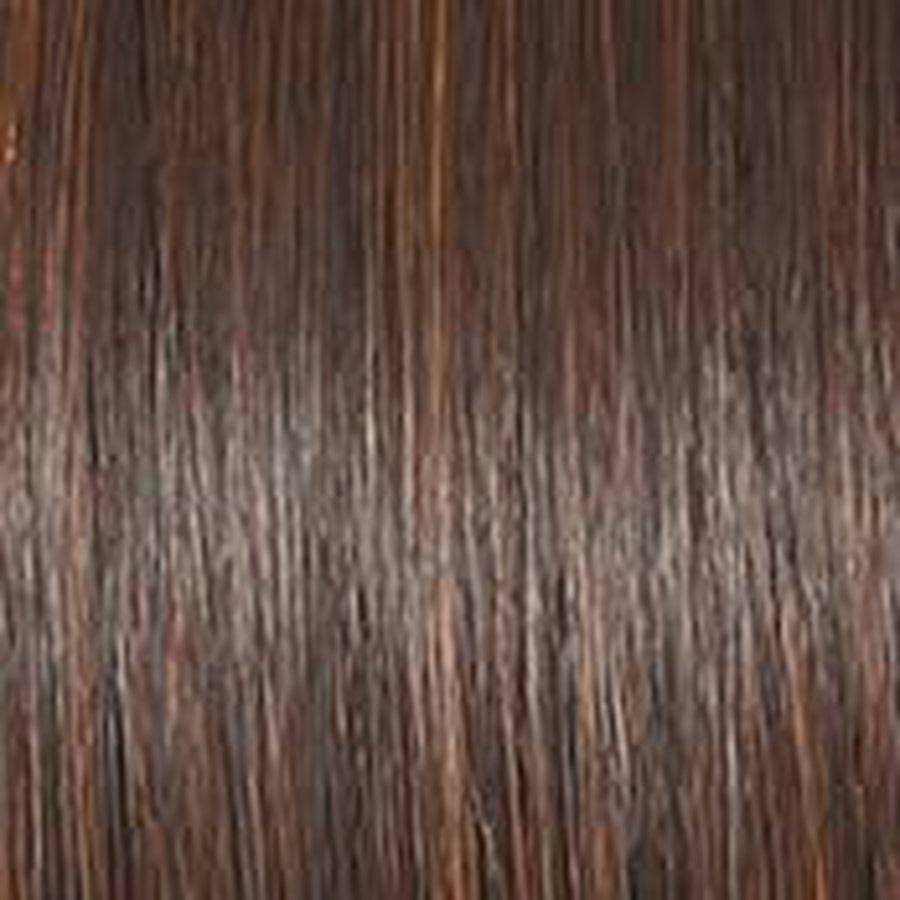 Simmer Mid-Length Modern Lob Wig in Blonde and Platinum