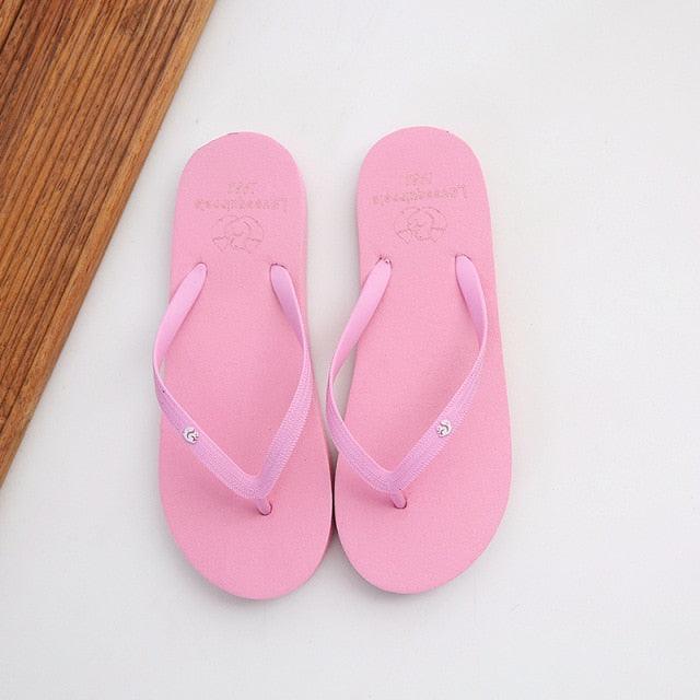 Women's Comfortable Beach Flip Flops Non-Slip Casual Slides