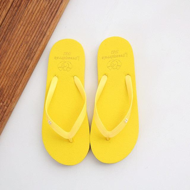 Women's Comfortable Beach Flip Flops Non-Slip Casual Slides