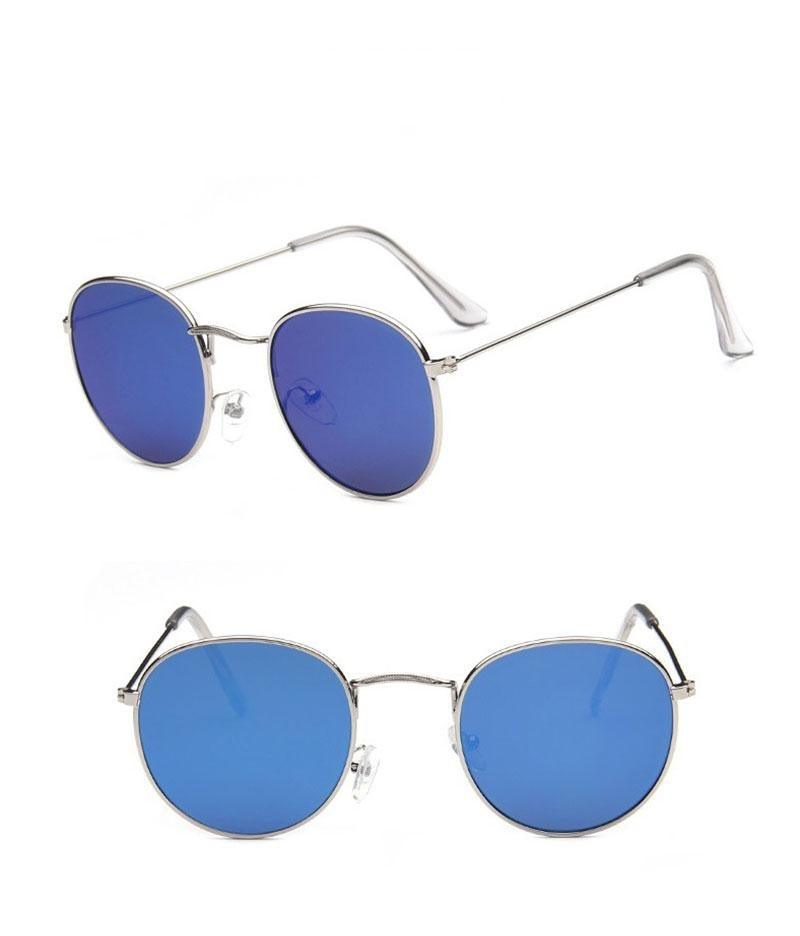 Round Polarized Sunglasses for Women & Men UV400 Driving Glasses