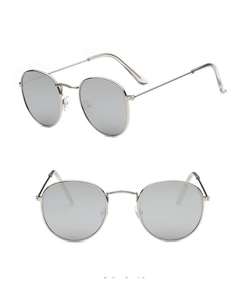 Round Polarized Sunglasses for Women & Men UV400 Driving Glasses