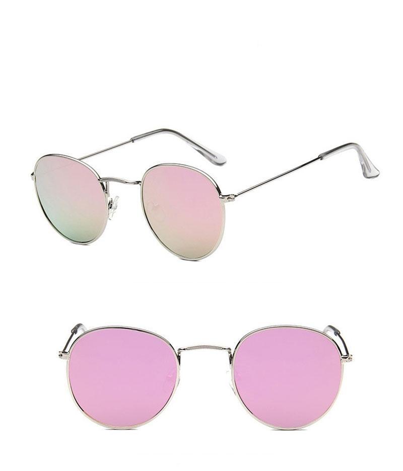 Round Polarized Sunglasses for Women & Men UV400 Driving Glasses
