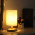 Simple Modern Solid Wood LED Desk Lamp with Dimming