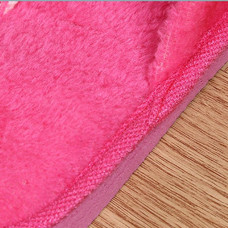 Unisex Plush Memory Foam House Slippers - Warm Non-Slip Indoor Shoes