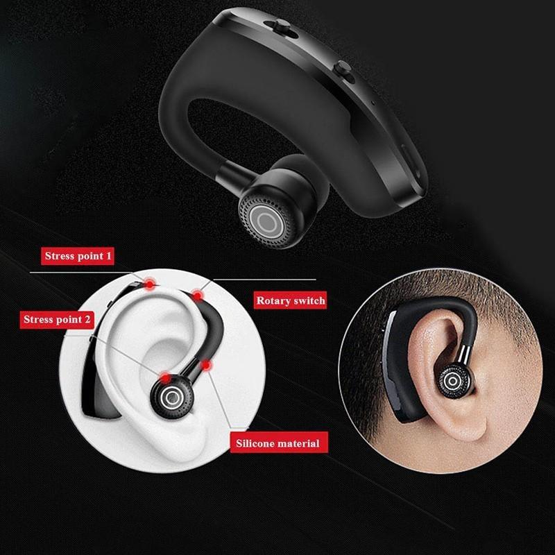 Bluetooth 5.0 Noise-Isolating Business Earphone with 10-Hour Battery