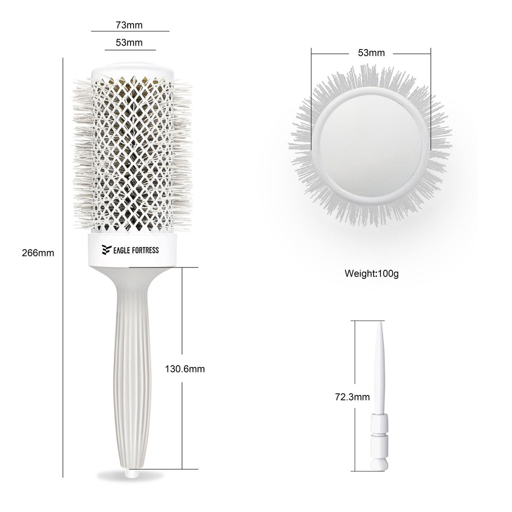Professional 2.09in Round Hair Brush with Ceramic & Ionic Tech