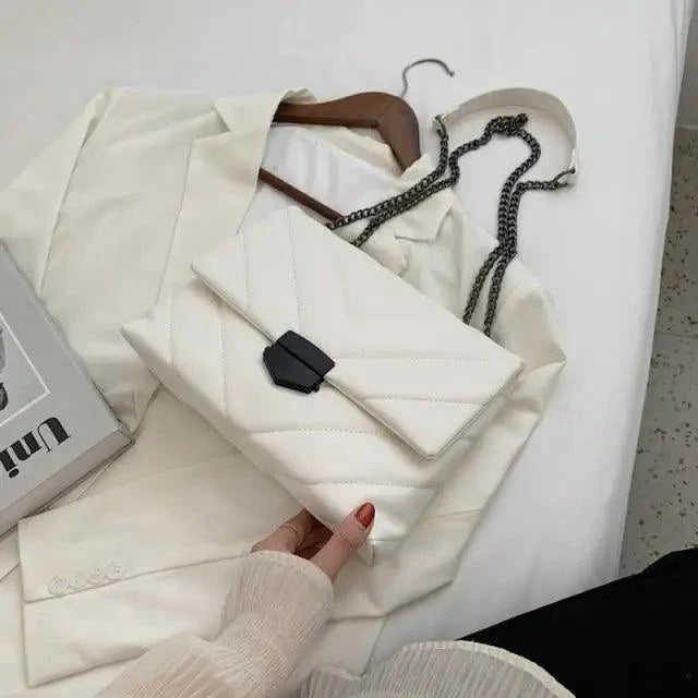 Trendy Embroidered PU Leather Crossbody Bag for Girls and Women