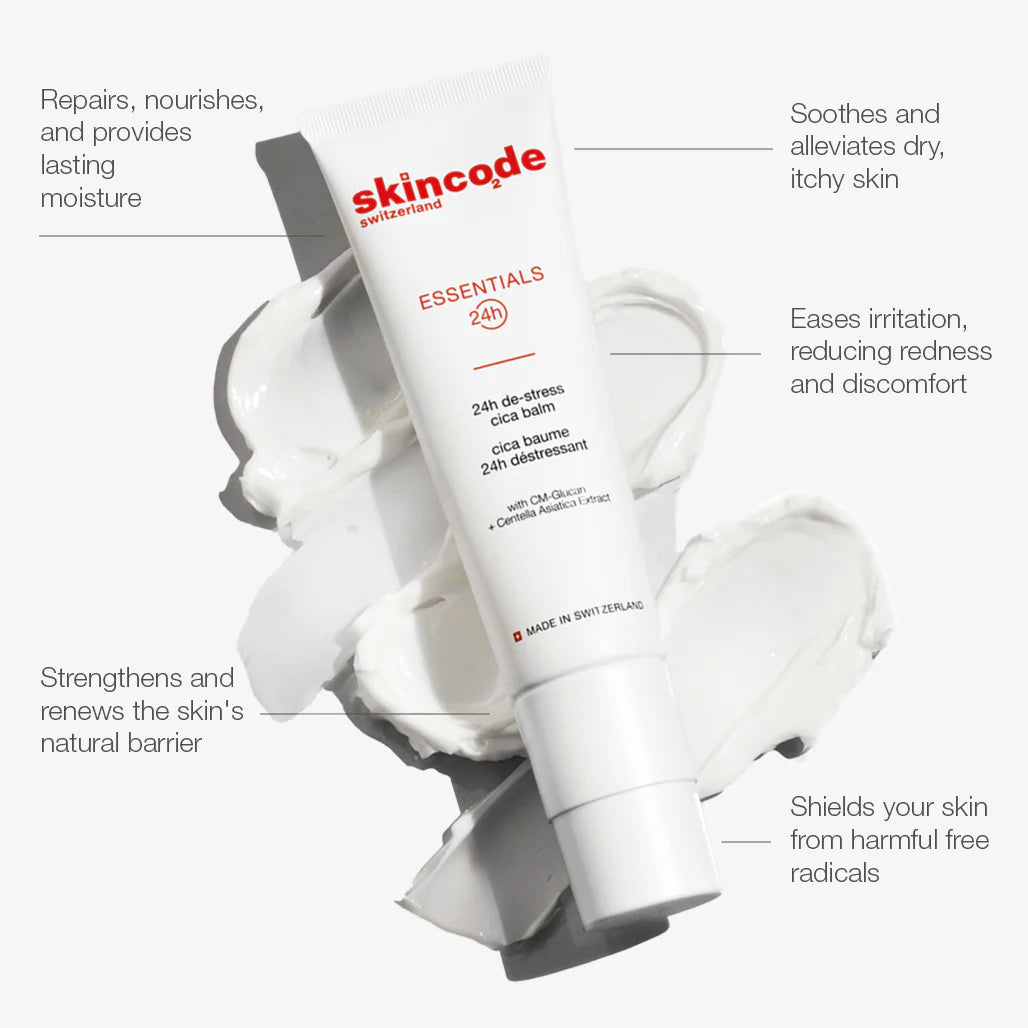 24h De-Stress Cica Balm for Sensitive and Dry Skin Recovery