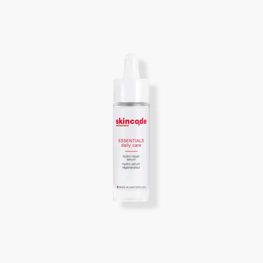 Skincode Hydro Repair Serum 30mL bottle for deep skin hydration and repair.