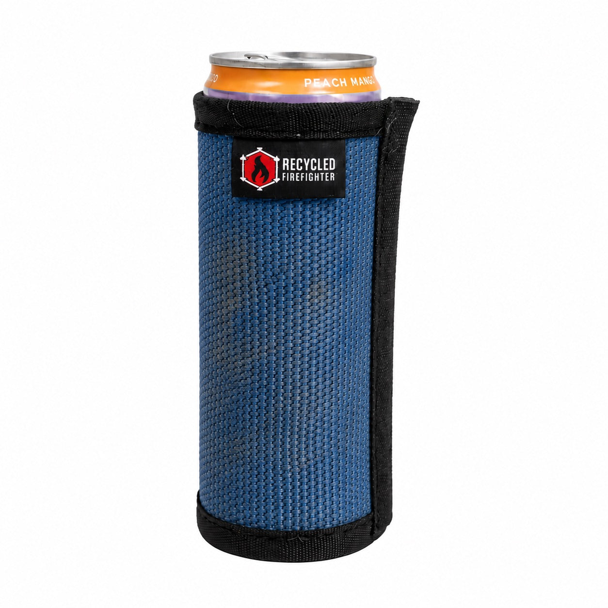 Industrial Recycled Firehose Drink Sleeve for Skinny Cans