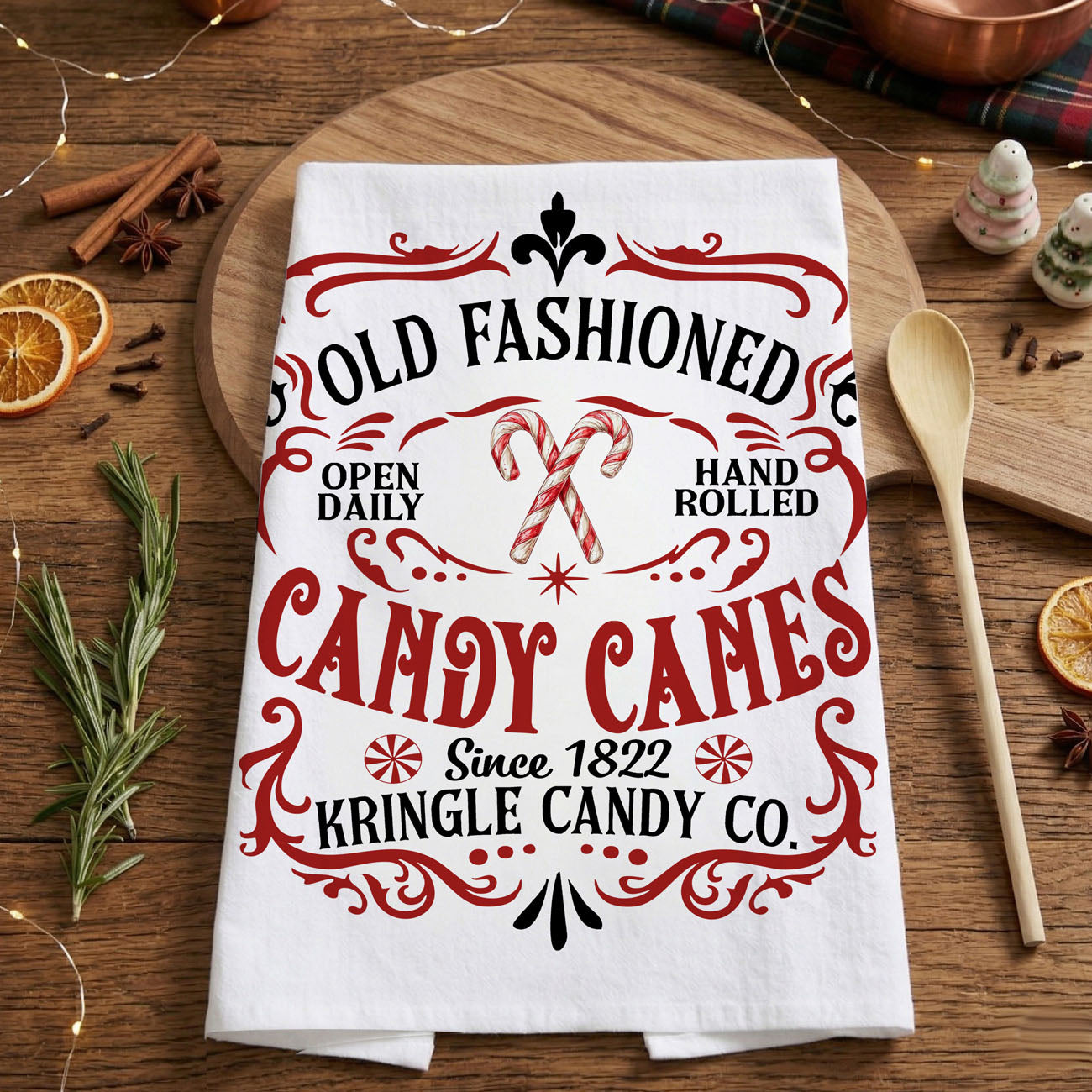Sleigh + Candy Canes