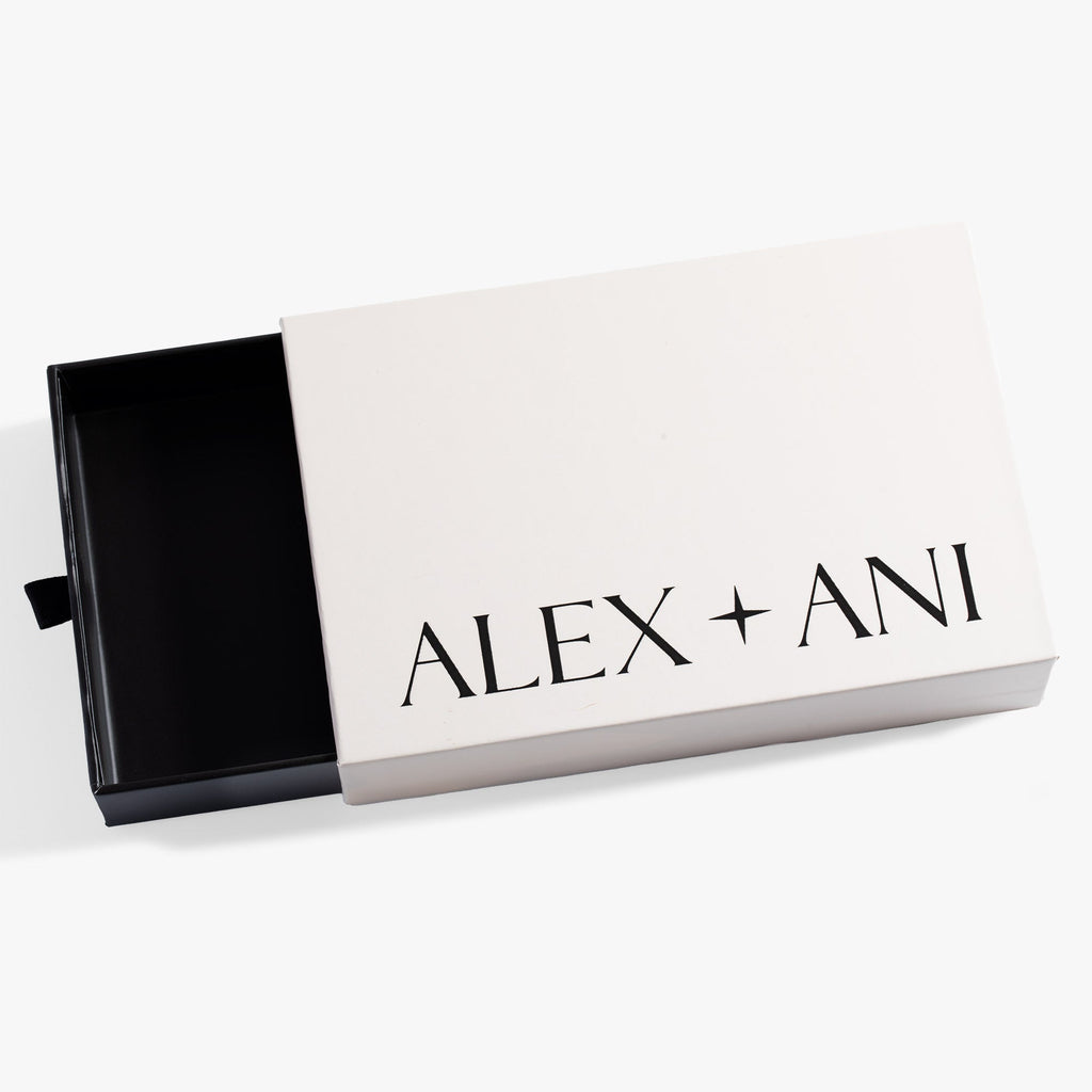 Elegant sliding jewelry gift box with a clean, professional aesthetic for luxury gift presentation.