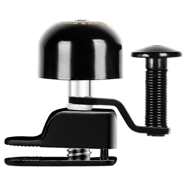 Classic Black and Gold Bicycle Bell for Mountain and Road Bikes
