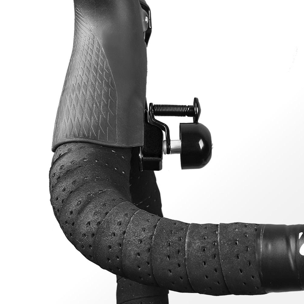 Classic Black and Gold Bicycle Bell for Mountain and Road Bikes