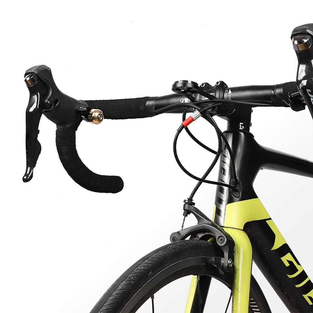 Classic Black and Gold Bicycle Bell for Mountain and Road Bikes