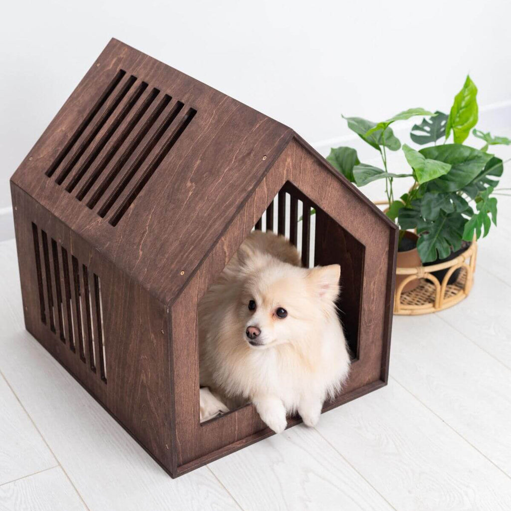 Cozy Small Indoor Dog House for Pets – Modern Pet Hideaway