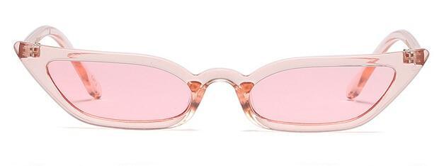 Small Leopard Cateye Sunglasses Vintage UV400 Protection
