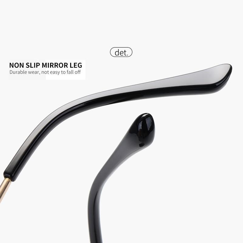 Small Oval Retro Sunglasses UV400 Minimalist Style