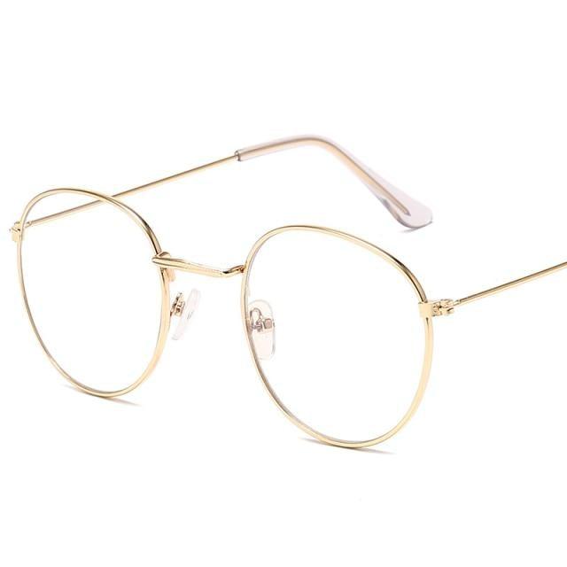 Small Round Polarized Sunglasses Retro Designer Metal Frame UV400