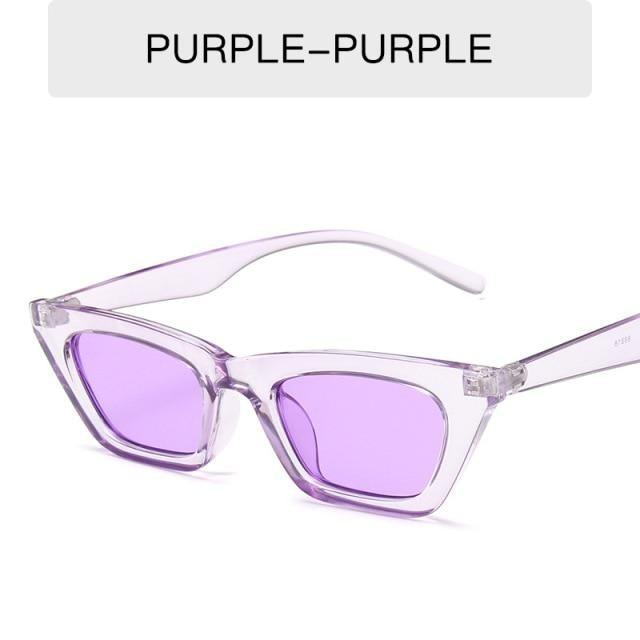 Retro Cat Eye Sunglasses for Women Lightweight UV400 Protection