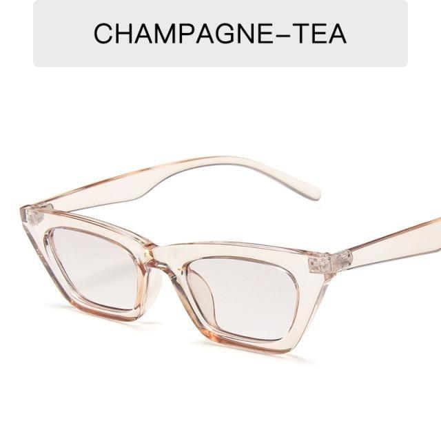 Retro Cat Eye Sunglasses for Women Lightweight UV400 Protection