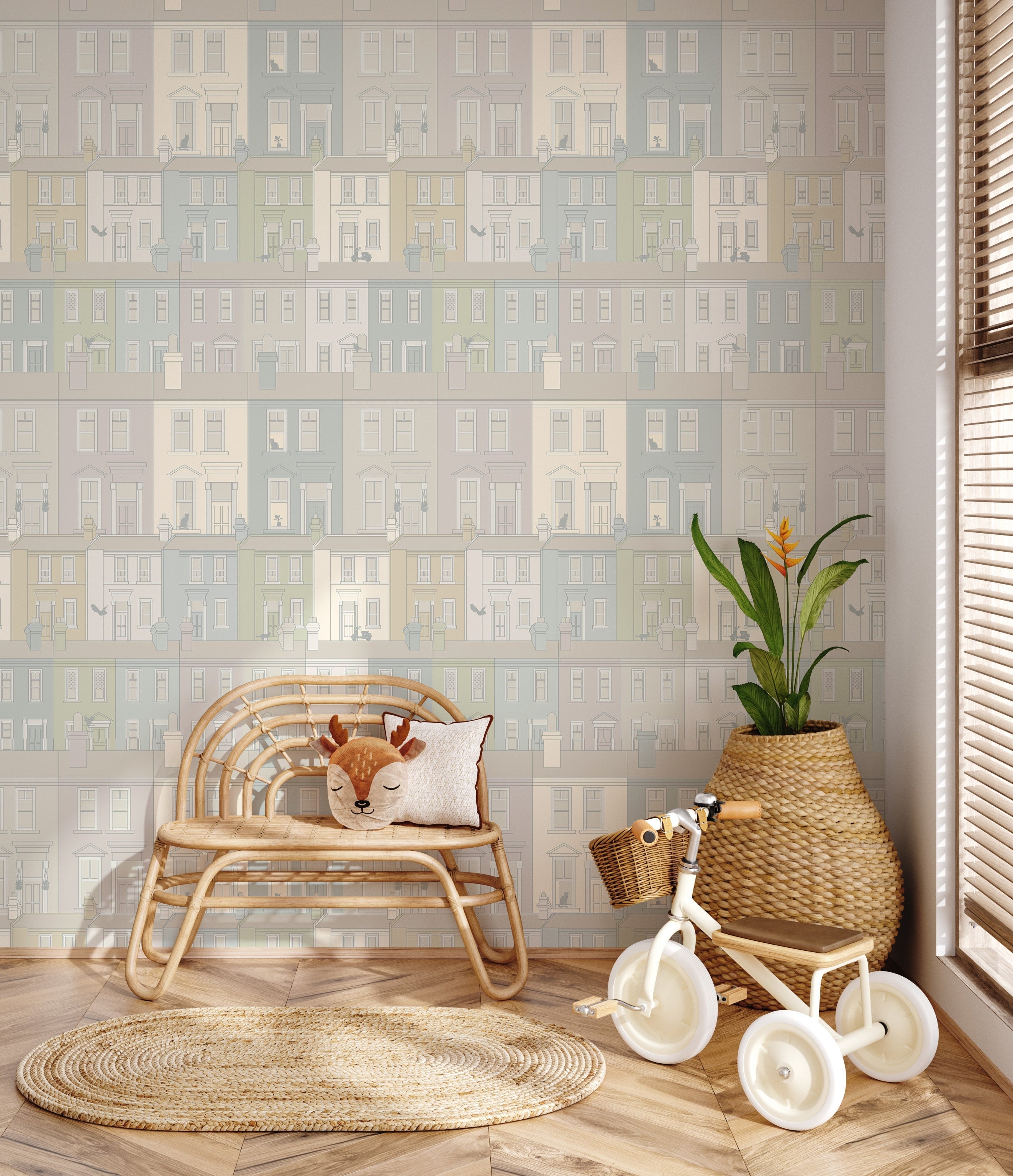 Bristol Wallpaper by Margaret Clavell